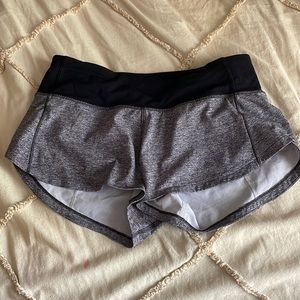 grey lulu shorts